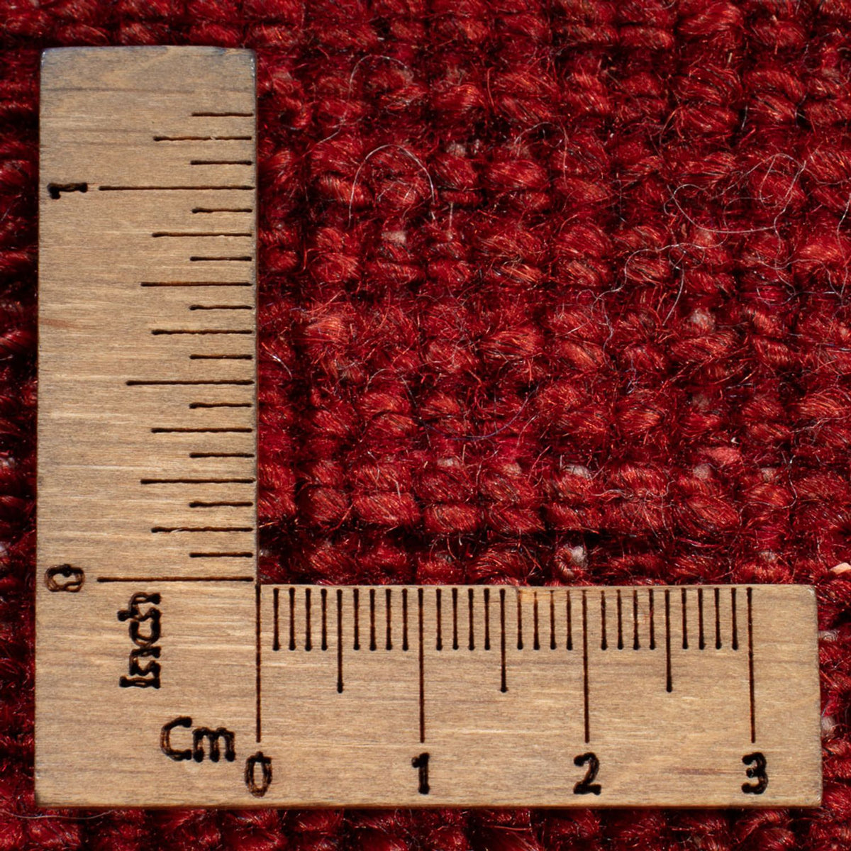 Loper Gabbeh tapijt - Perzisch - 197 x 82 cm - donkerrood