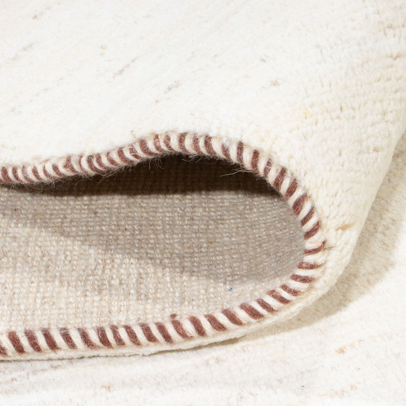 Gabbeh tapijt - Perzisch - 193 x 150 cm - wit  crème