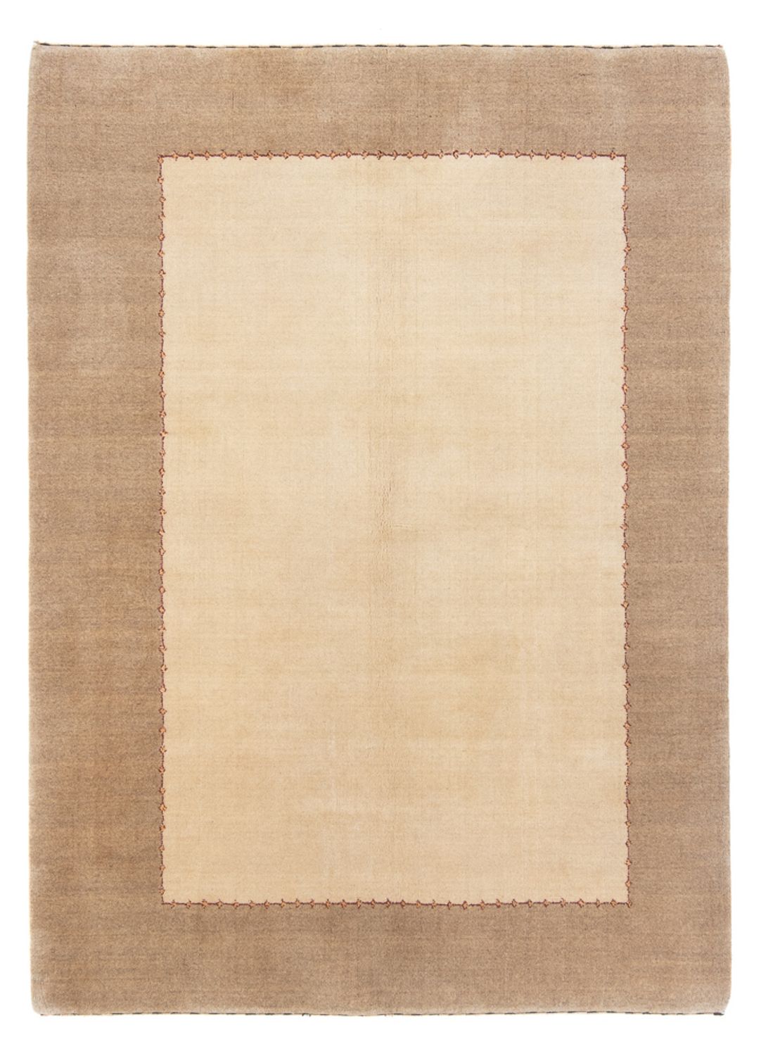 Gabbeh Tapijt - Loribaft Softy - 182 x 125 cm - licht beige
