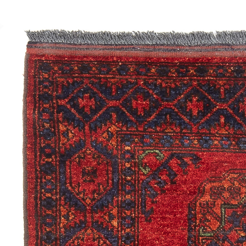 Afghaans tapijt - 136 x 82 cm - rood