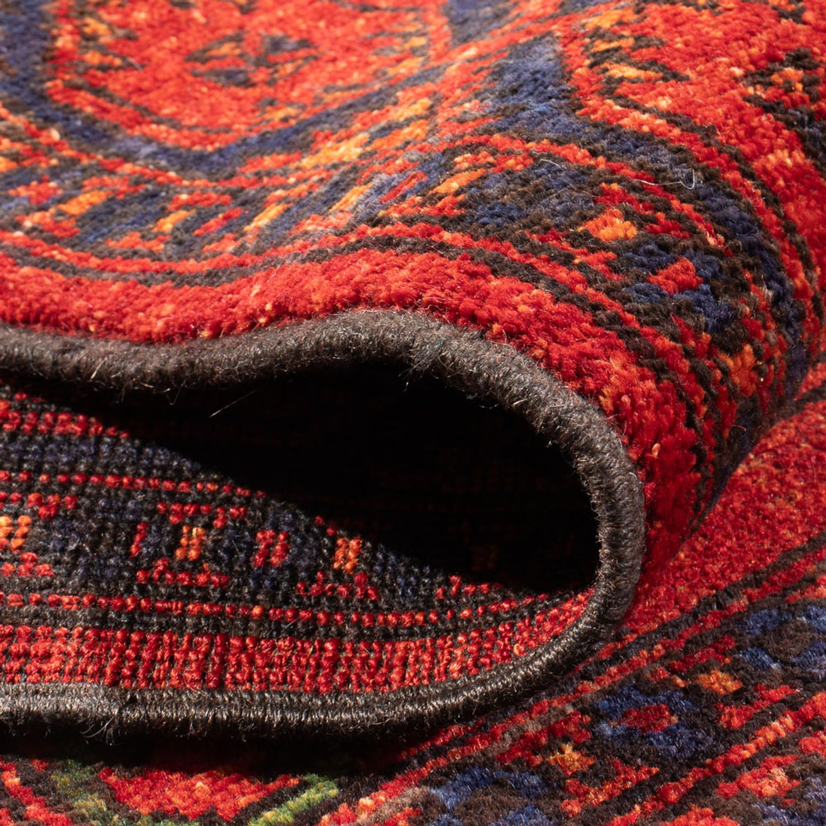 Afghaans tapijt - 136 x 82 cm - rood