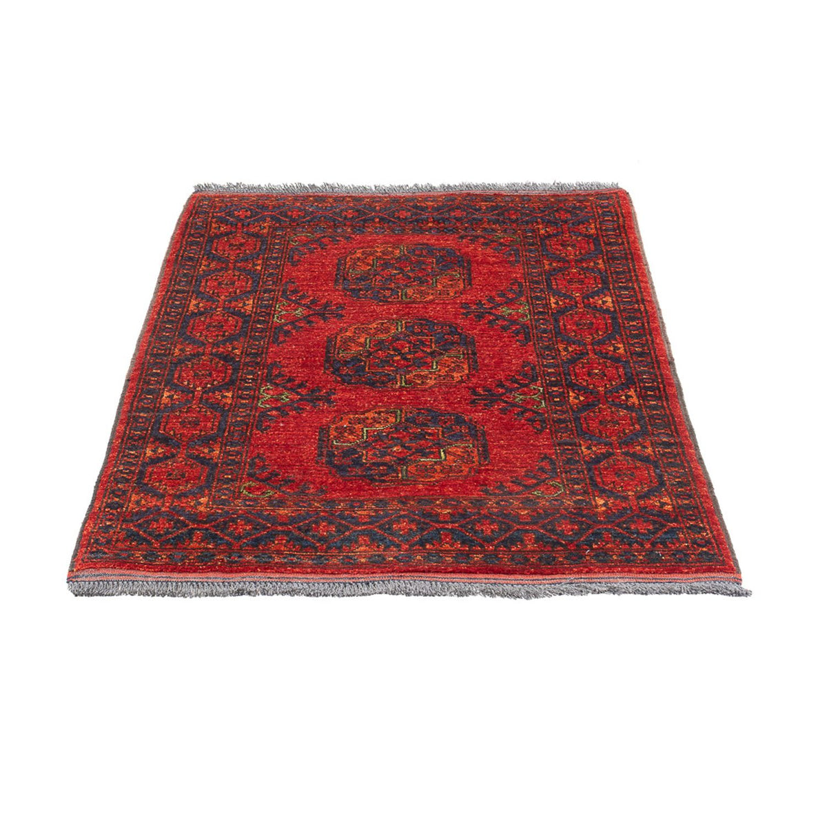 Afghaans tapijt - 136 x 82 cm - rood
