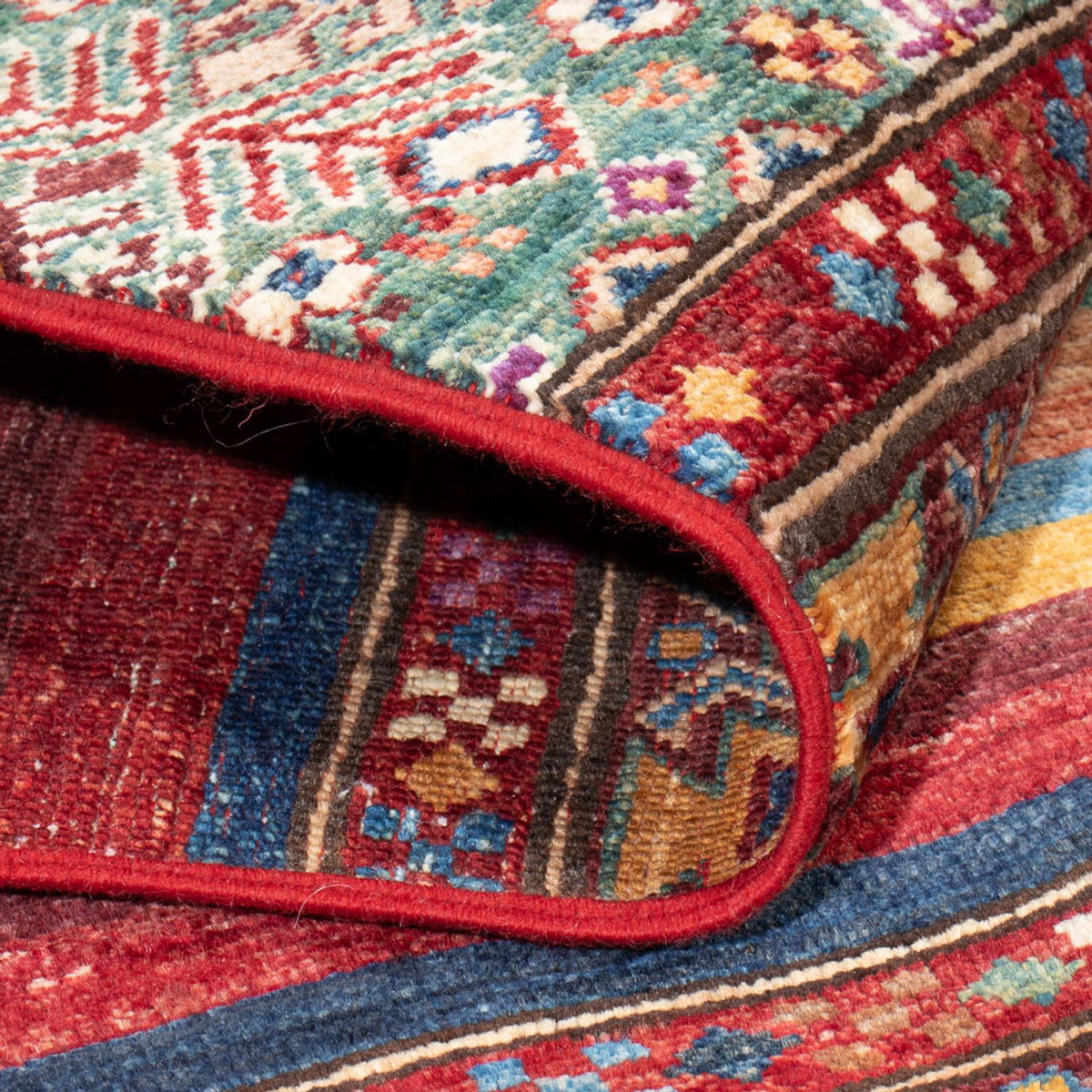 Ziegler Tapijt - Shal vierkant  - 200 x 190 cm - veelkleurig