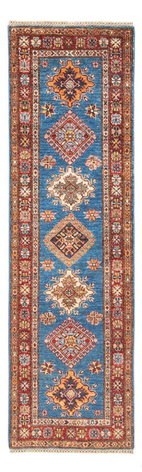 Loper Ziegler Tapijt - Kazak - 205 x 63 cm - blauw