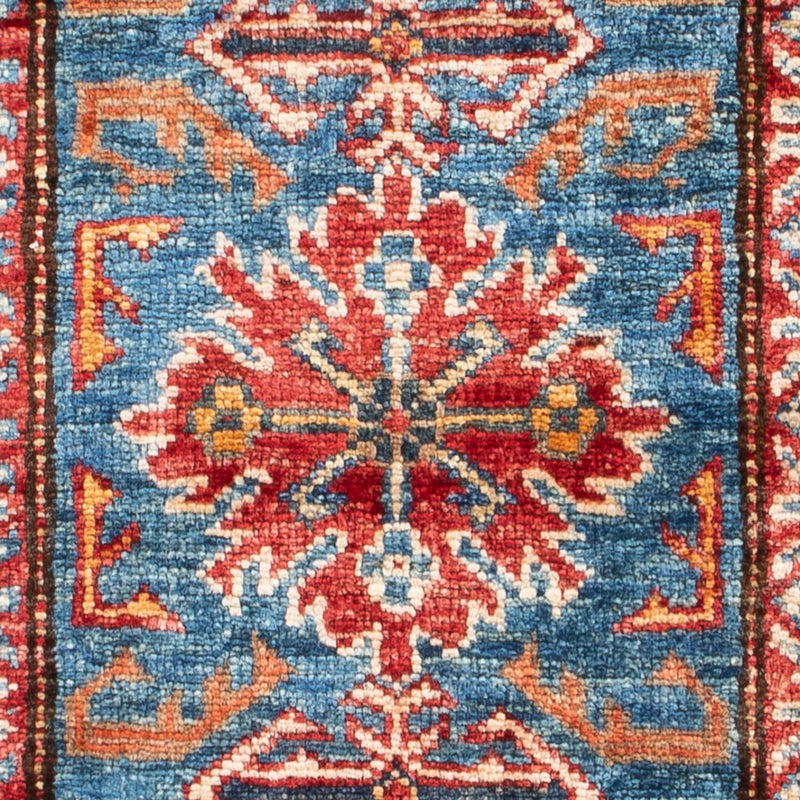 Ziegler Tapijt - Kazak - 101 x 61 cm - blauw
