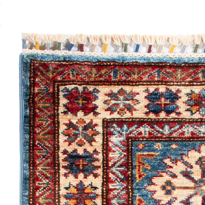 Ziegler Tapijt - Kazak - 100 x 62 cm - blauw