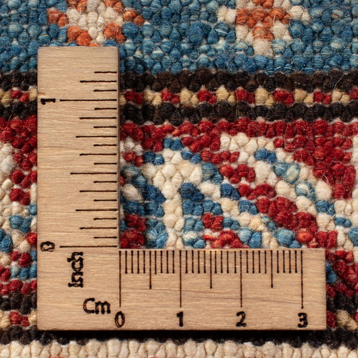 Ziegler Tapijt - Kazak - 100 x 62 cm - blauw