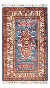 Ziegler Tapijt - Kazak - 96 x 59 cm - blauw