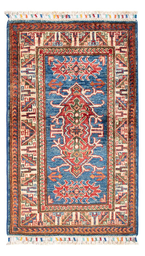 Ziegler Tapijt - Kazak - 96 x 59 cm - blauw