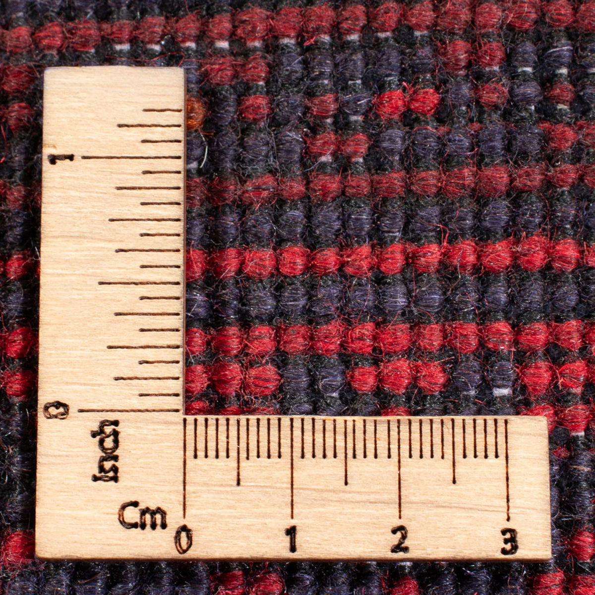 Afghaans tapijt - Kunduz - 200 x 152 cm - donkerrood