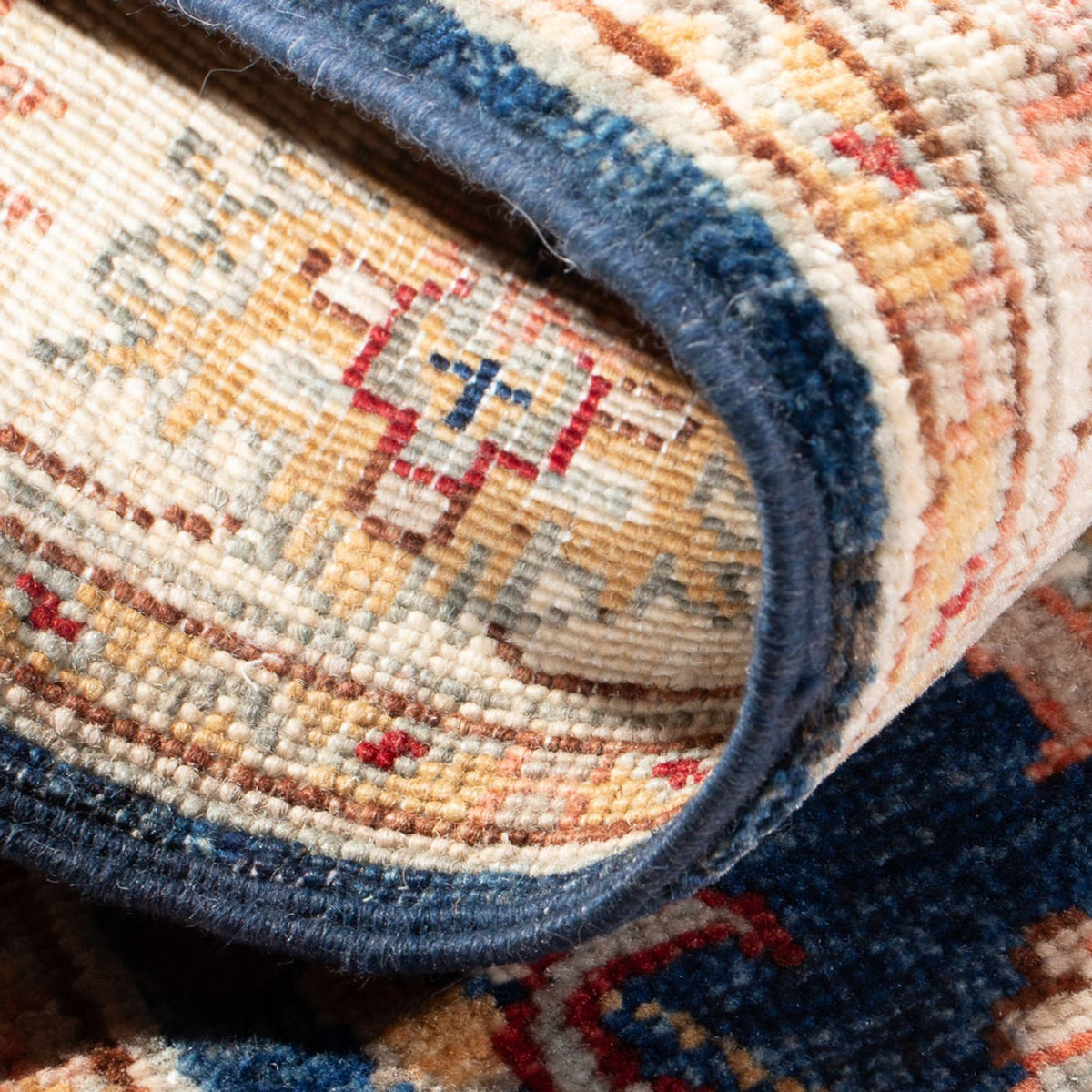 Ziegler tapijt - 124 x 77 cm - blauw