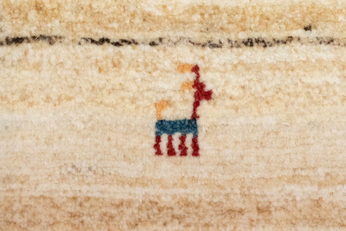 Gabbeh tapijt - Perzisch - 60 x 40 cm - bruin