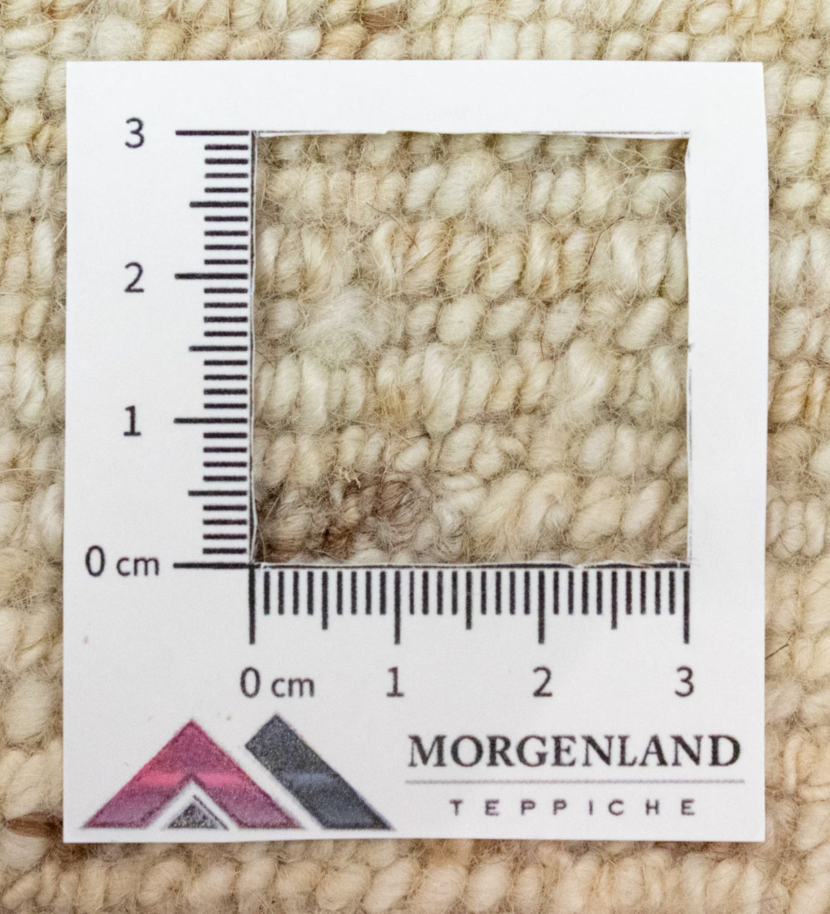 Gabbeh tapijt - Perzisch - 60 x 40 cm - beige