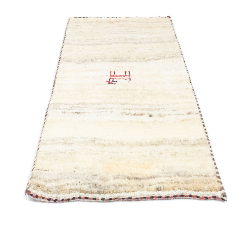 Gabbeh tapijt - Perzisch - 60 x 40 cm - beige