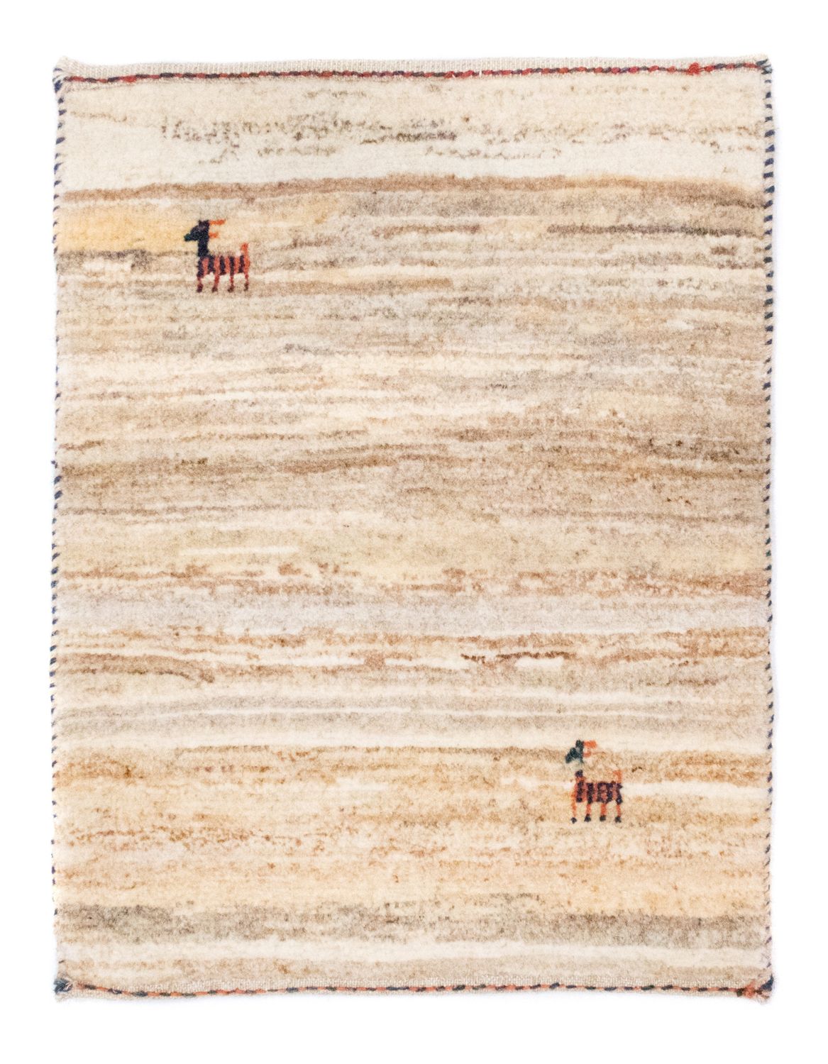Gabbeh tapijt - Perzisch - 60 x 40 cm - beige