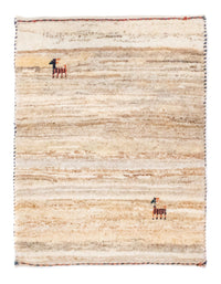 Gabbeh tapijt - Perzisch - 60 x 40 cm - beige
