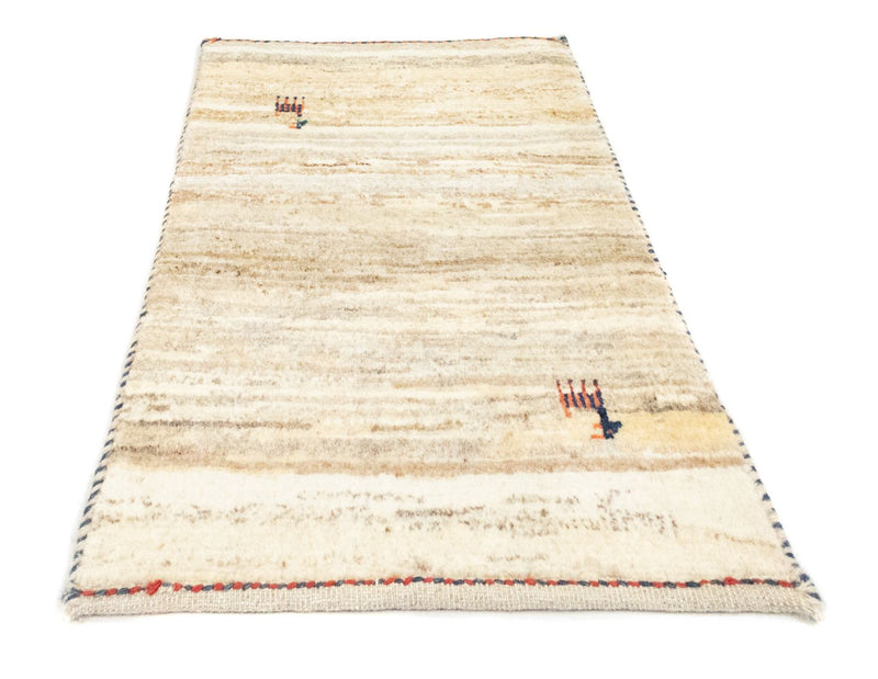 Gabbeh tapijt - Perzisch - 60 x 40 cm - beige