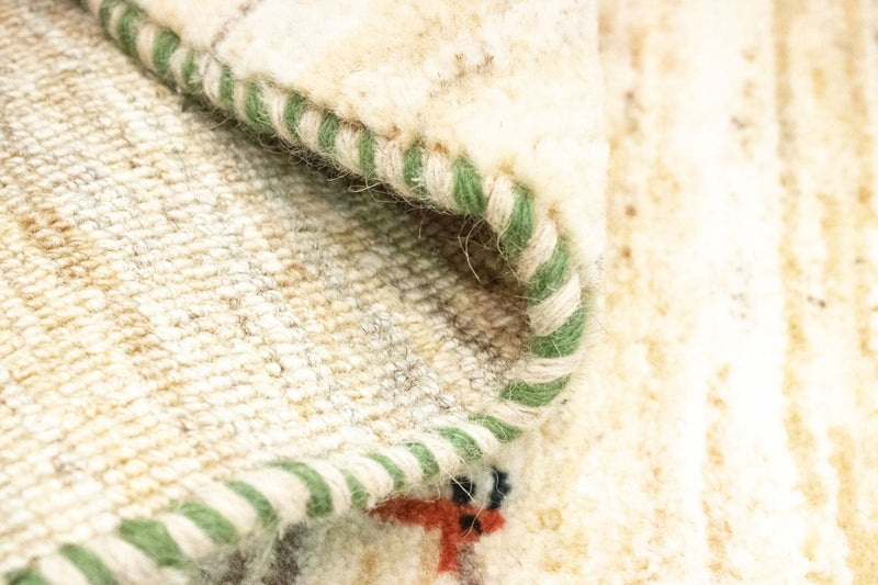 Gabbeh tapijt - Perzisch - 60 x 40 cm - beige