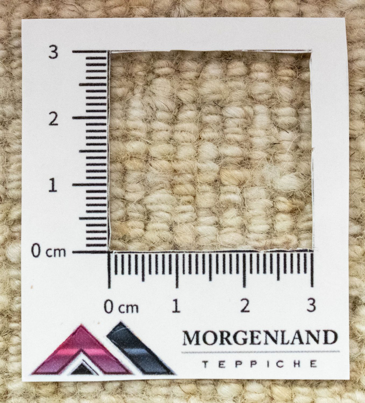 Gabbeh tapijt - Perzisch - 60 x 40 cm - beige