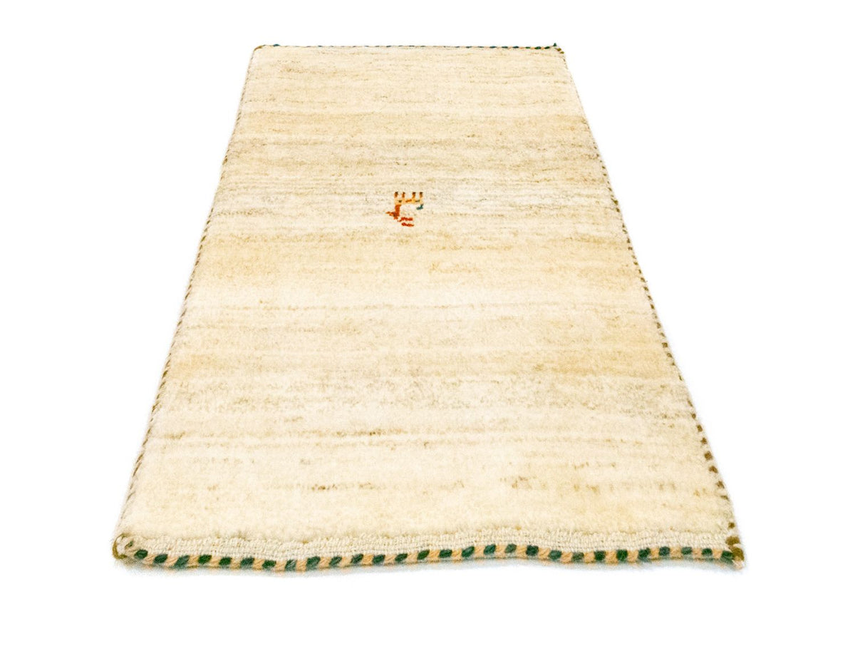 Gabbeh tapijt - Perzisch - 60 x 40 cm - beige