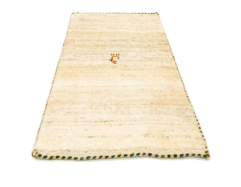 Gabbeh tapijt - Perzisch - 60 x 40 cm - beige