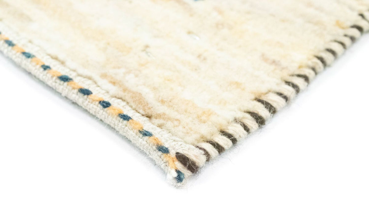 Gabbeh tapijt - Perzisch - 60 x 40 cm - beige