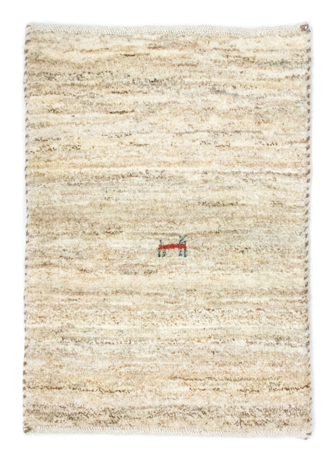 Gabbeh tapijt - Perzisch - 60 x 40 cm - beige