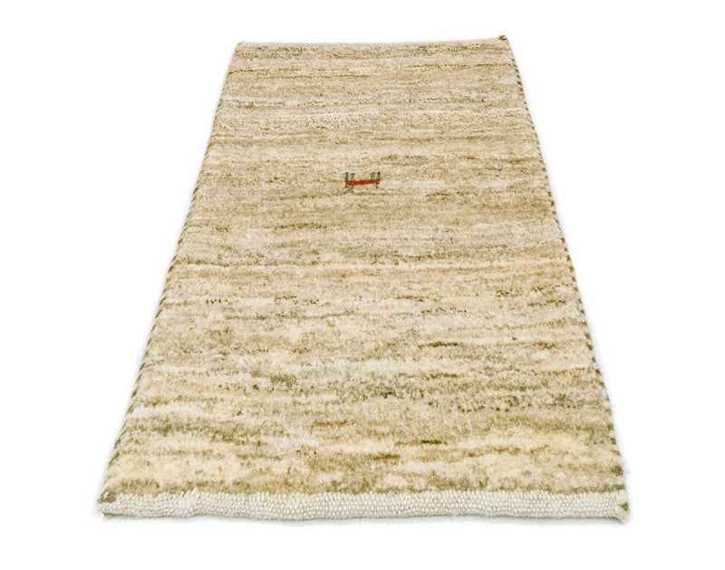 Gabbeh tapijt - Perzisch - 60 x 40 cm - beige