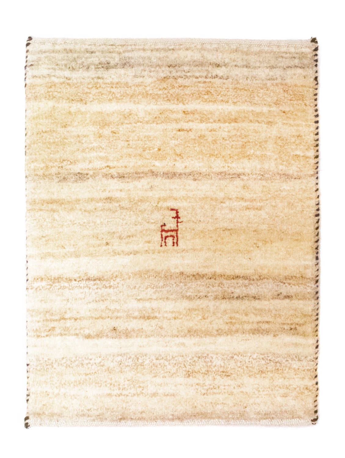 Gabbeh tapijt - Perzisch - 60 x 40 cm - beige