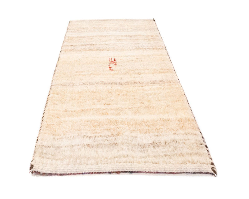 Gabbeh tapijt - Perzisch - 60 x 40 cm - beige