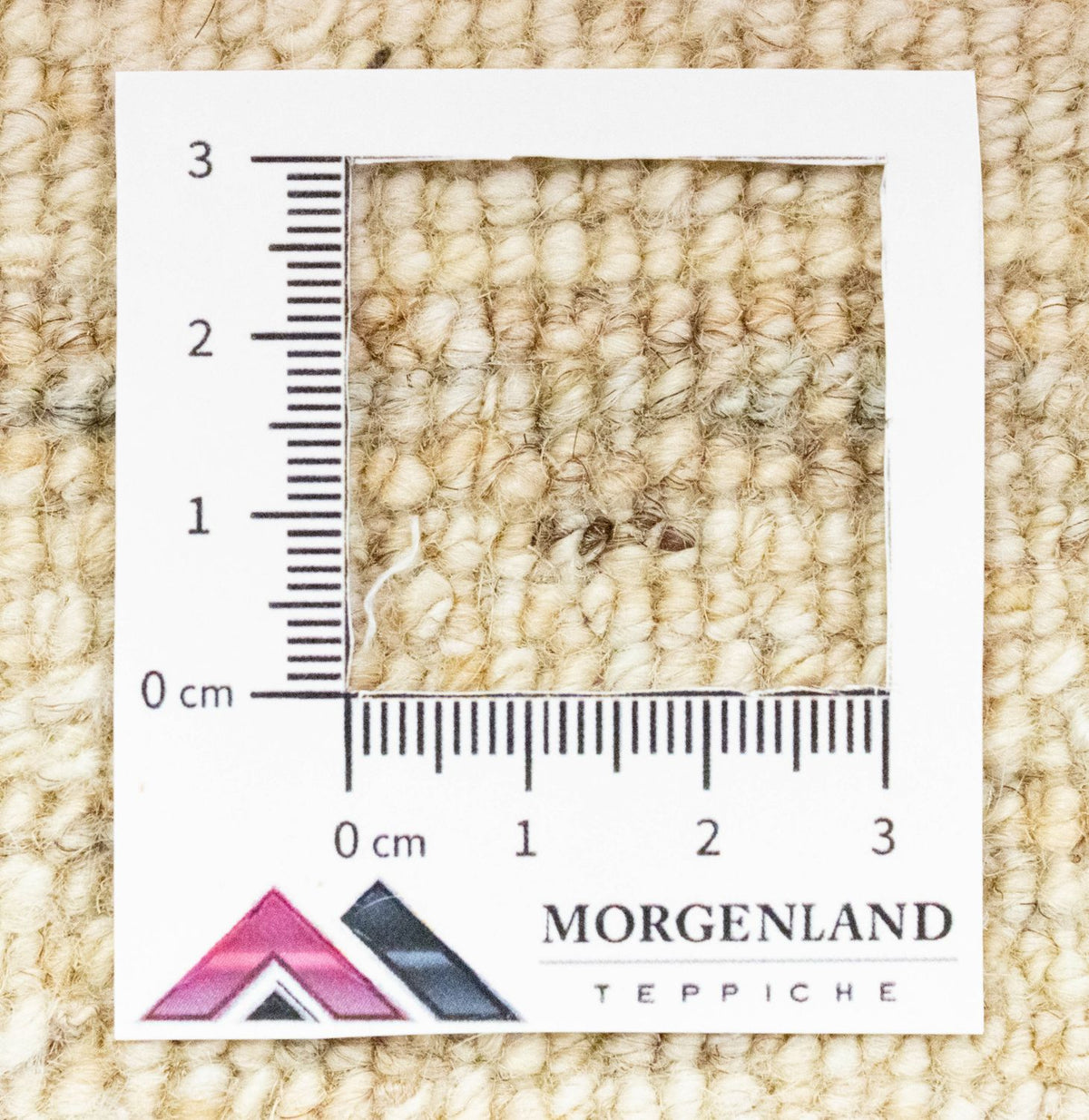 Gabbeh tapijt - Perzisch - 60 x 40 cm - beige