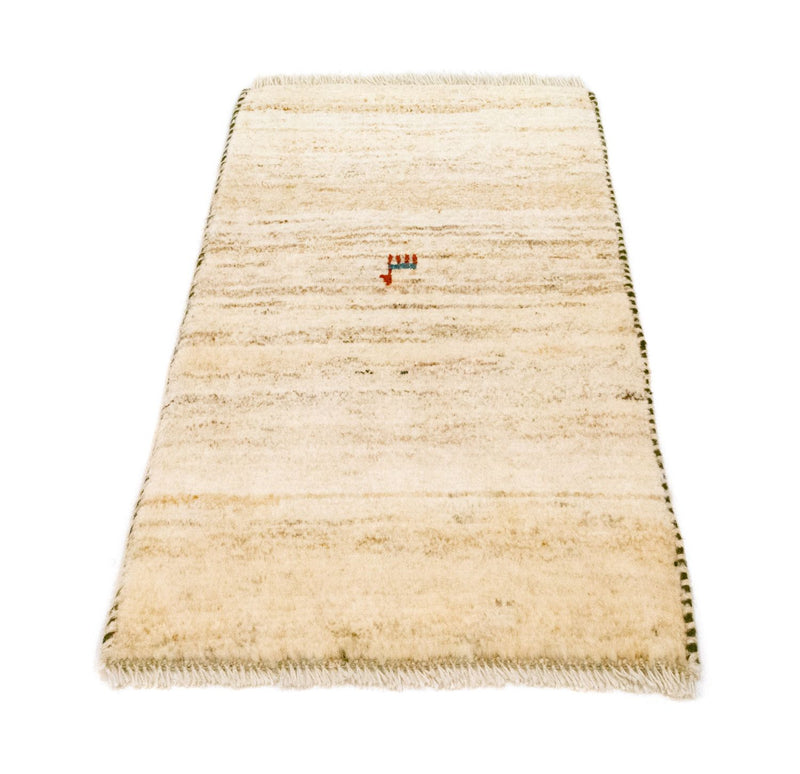 Gabbeh tapijt - Perzisch - 60 x 40 cm - beige