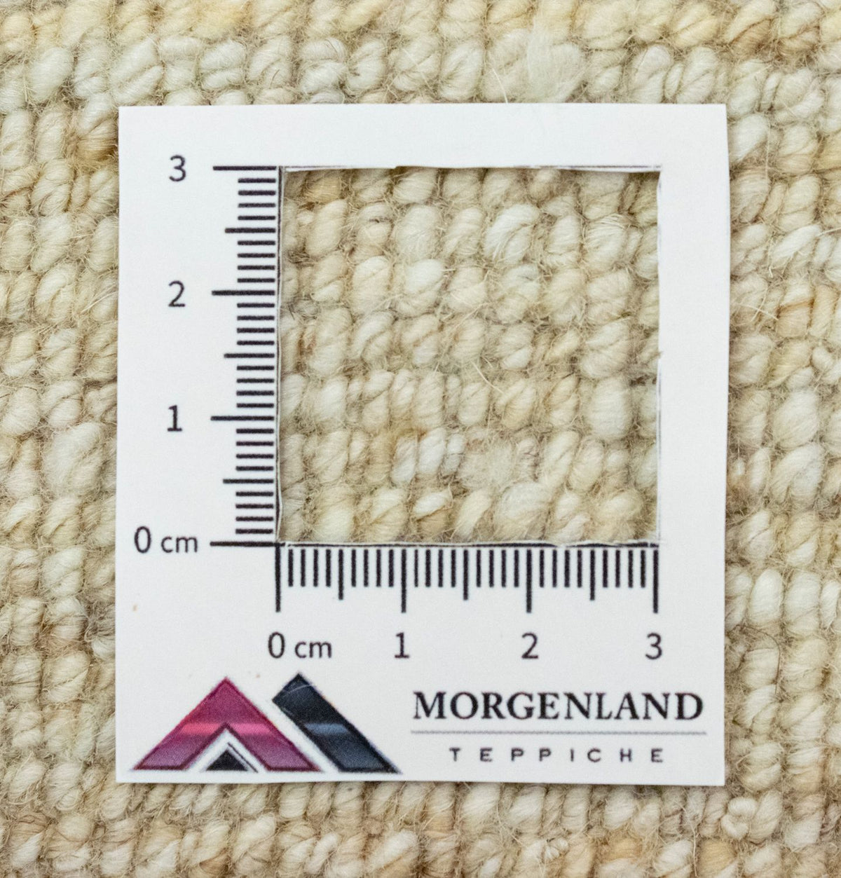 Gabbeh tapijt - Perzisch - 60 x 40 cm - beige