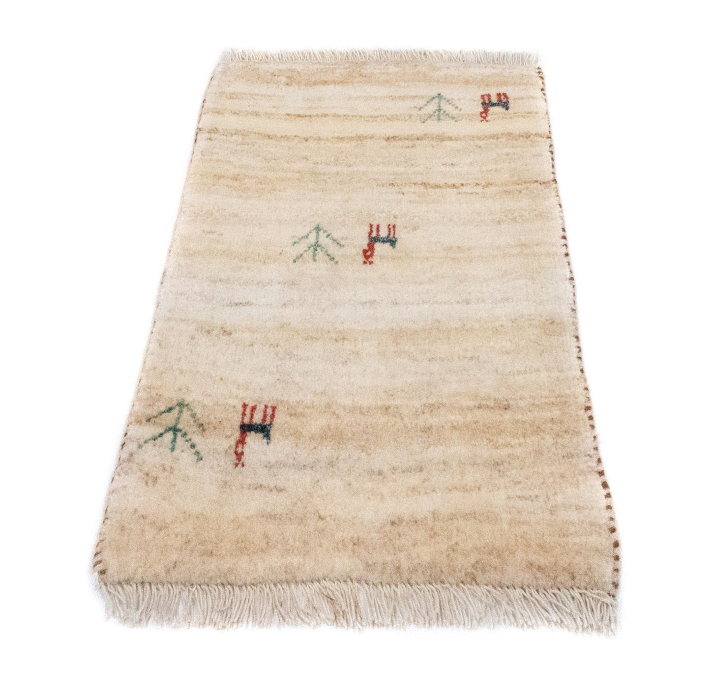 Perzische Gabbeh Tapijt 60x40cm - Perserteppich Wollteppich