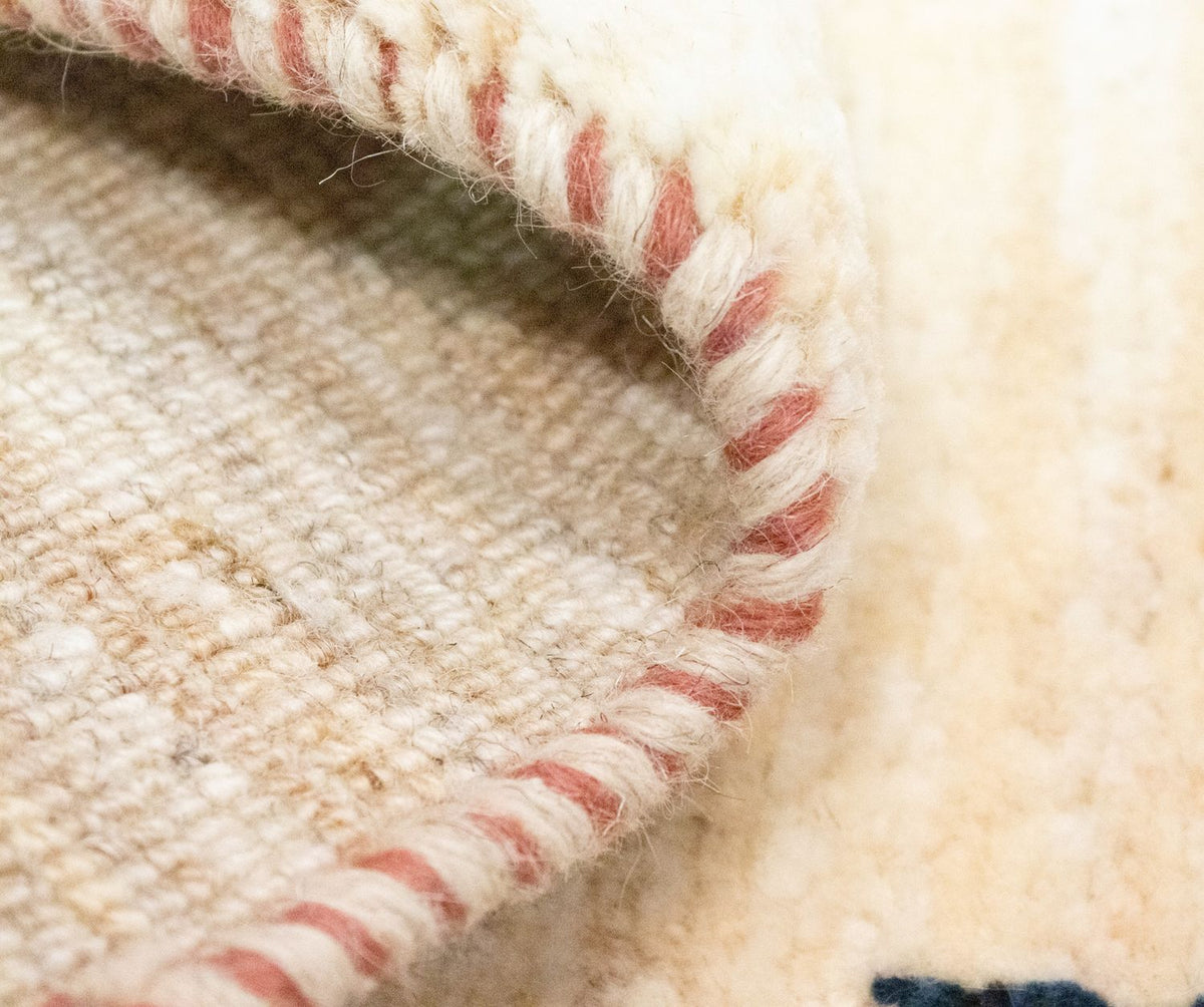 Gabbeh tapijt - Perzisch - 60 x 40 cm - beige