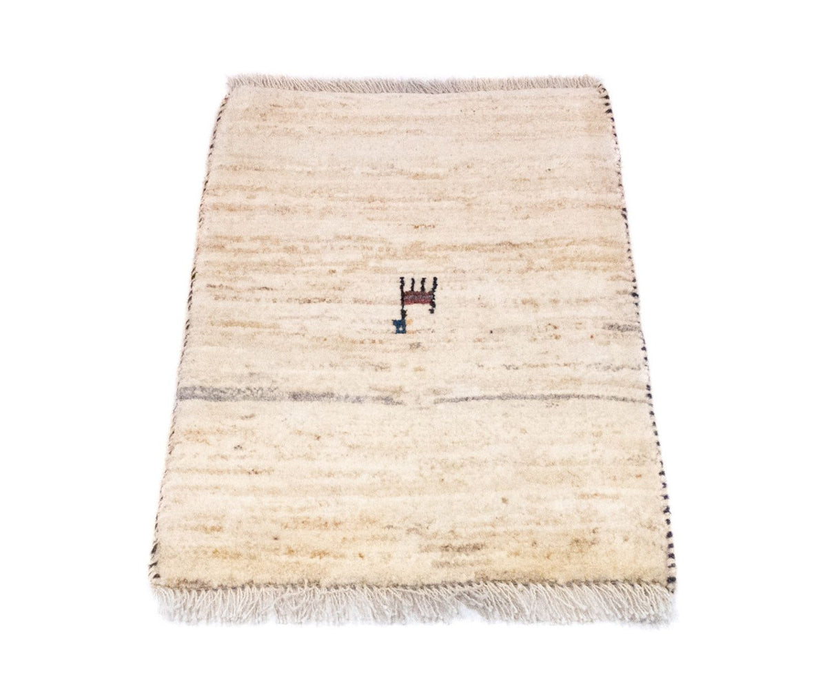 Gabbeh tapijt - Perzisch - 60 x 40 cm - beige