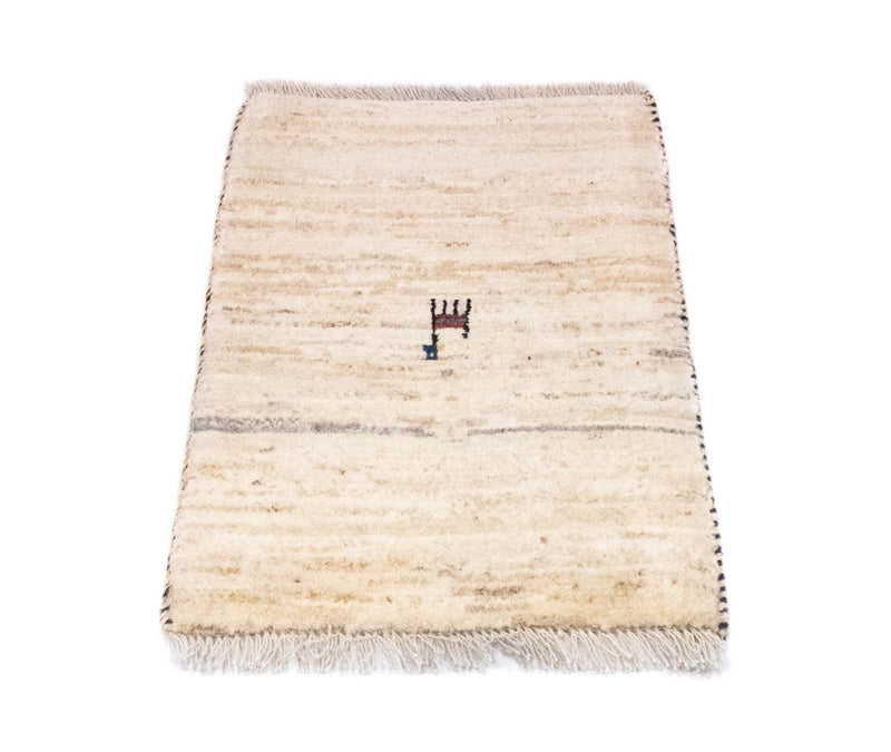 Gabbeh tapijt - Perzisch - 60 x 40 cm - beige
