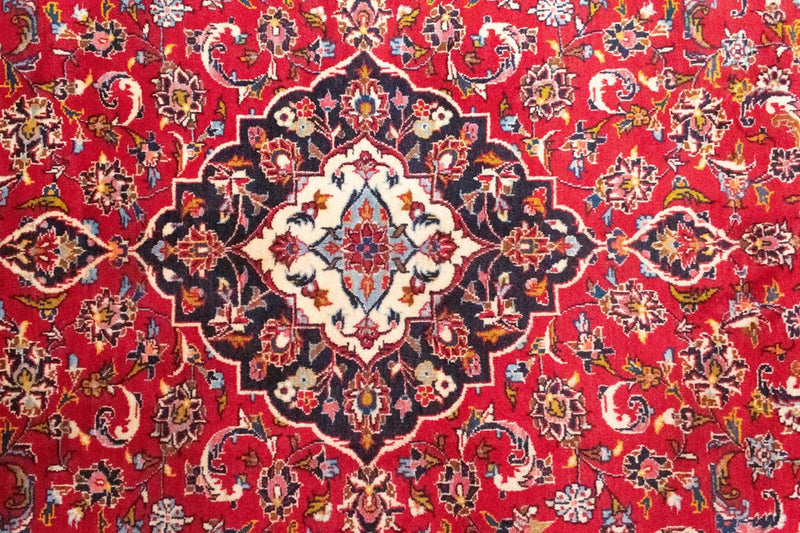 Perzisch tapijt - Keshan - 258 x 150 cm - rood