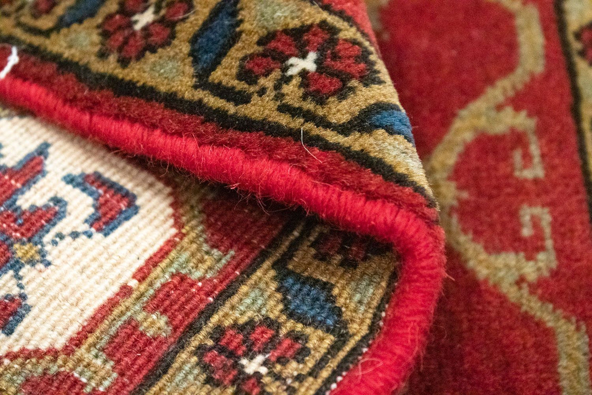 Perzisch Tapijt - Nomadisch vierkant  - 54 x 40 cm - rood