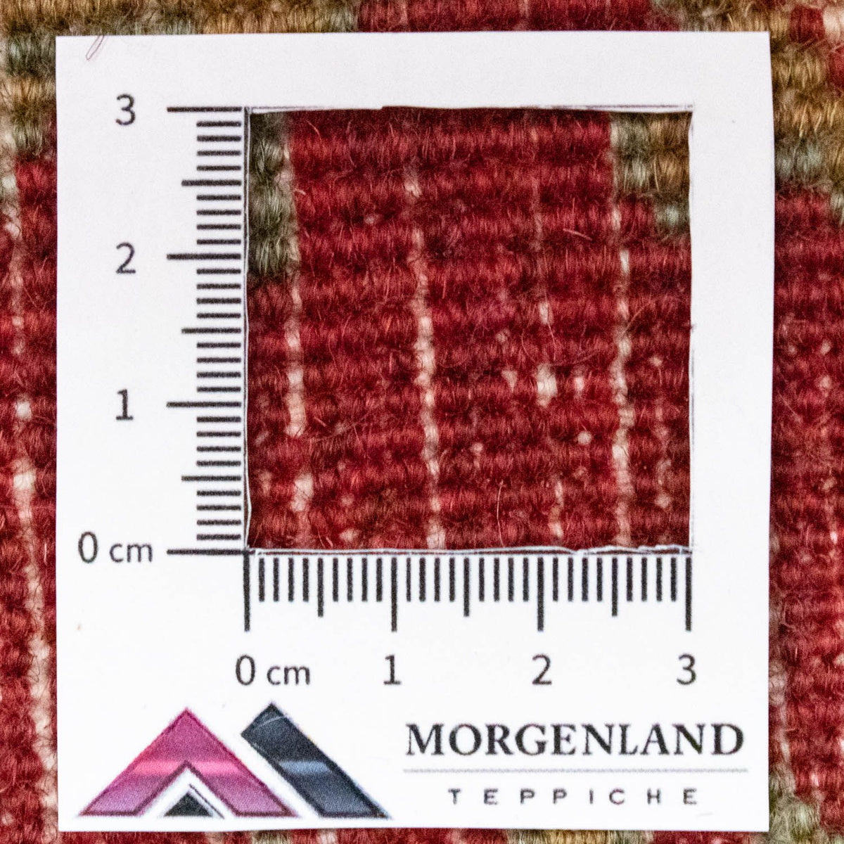 Perzisch Tapijt - Nomadisch vierkant  - 54 x 40 cm - rood