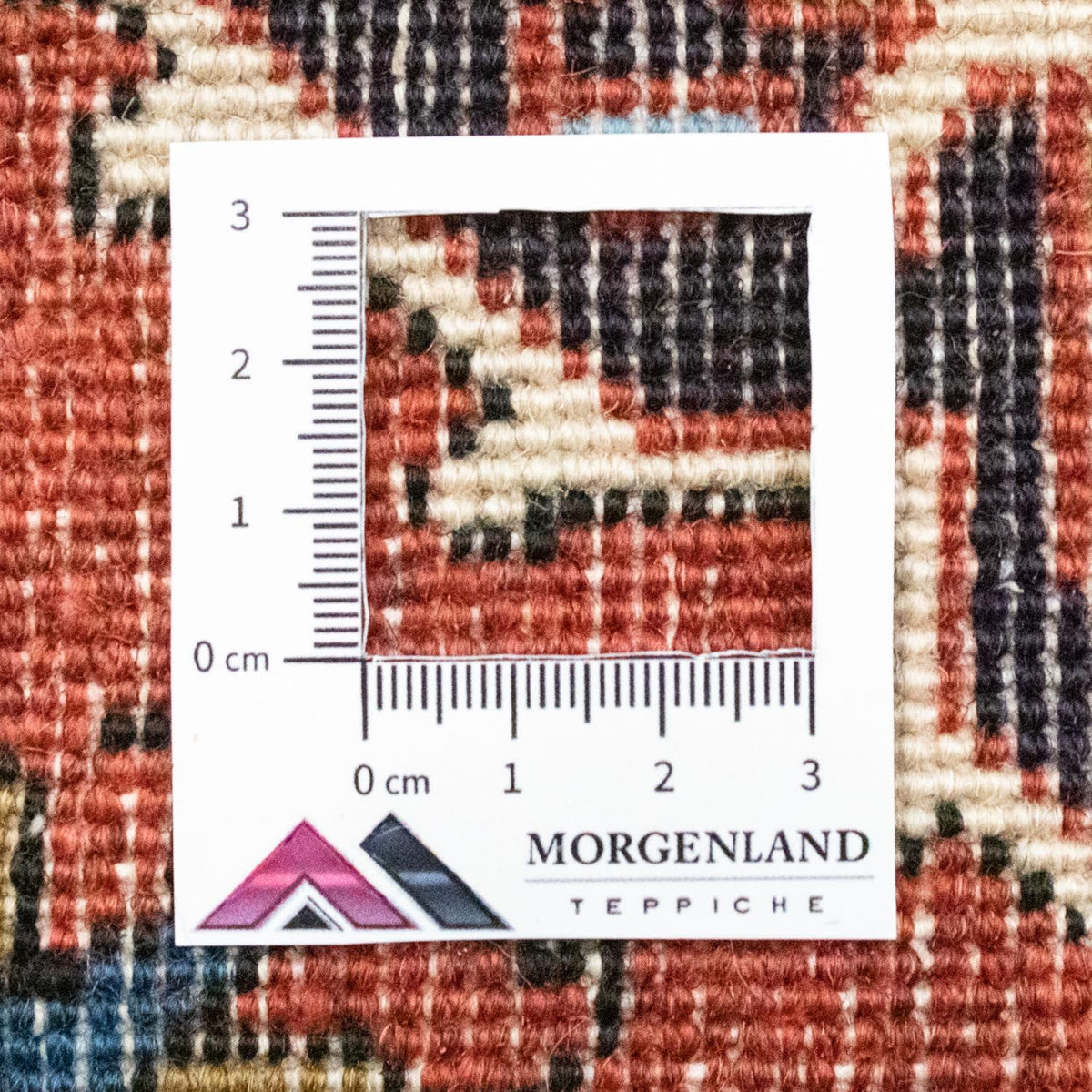 Perzisch Tapijt - Nomadisch vierkant  - 54 x 40 cm - rood