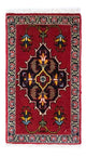 Perzisch Tapijt - Nomadisch vierkant  - 54 x 40 cm - rood