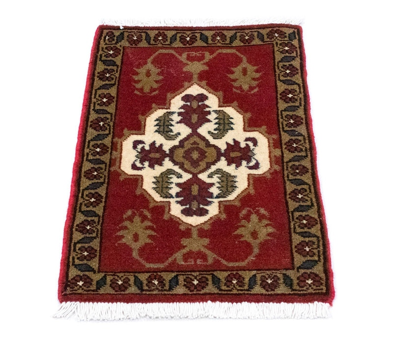Perzisch Tapijt - Nomadisch vierkant  - 54 x 40 cm - rood