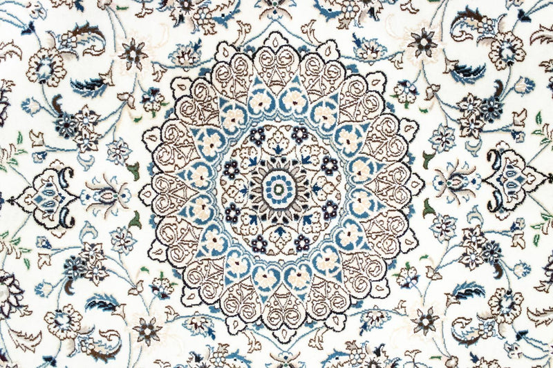 Perzisch tapijt - Nain - Koninklijk - 245 x 155 cm - natuurlijk wit