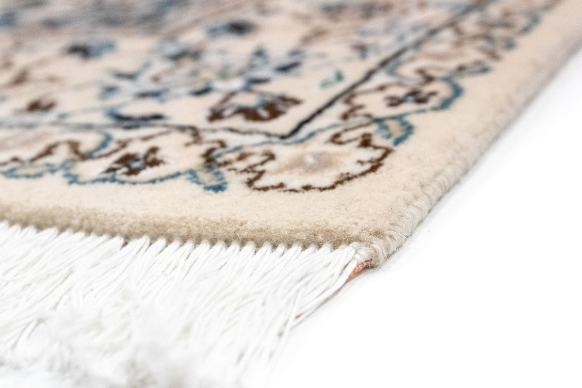 Perzisch tapijt - Nain - Koninklijk - 245 x 155 cm - natuurlijk wit