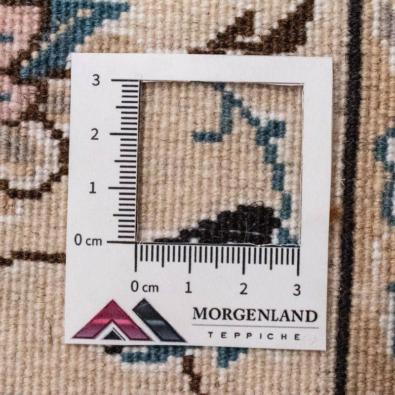 Perzisch tapijt - Nain - Koninklijk - 245 x 155 cm - natuurlijk wit