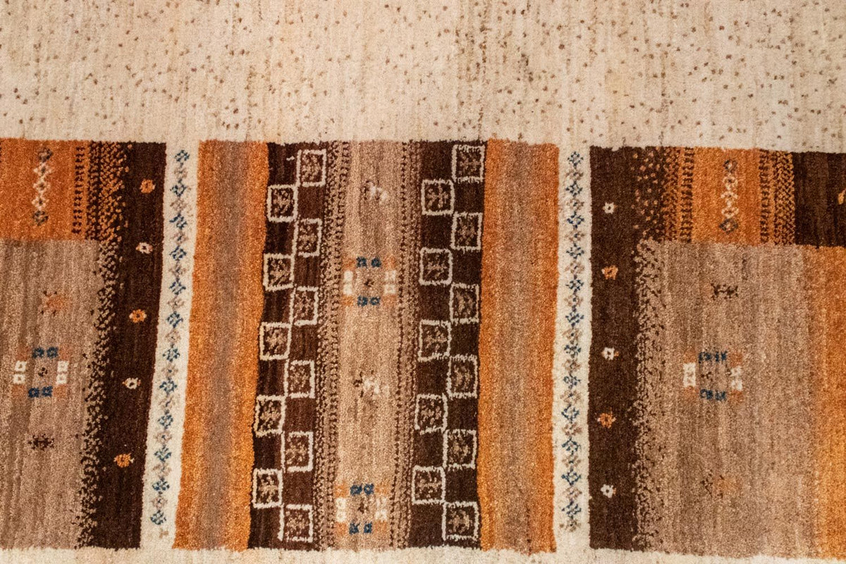 Gabbeh Tapijt - Loribaft Perzisch - 257 x 160 cm - beige