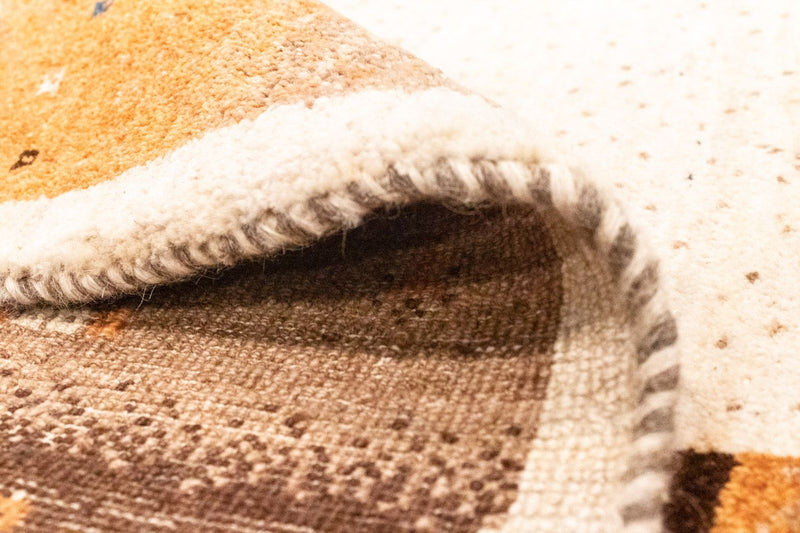 Gabbeh Tapijt - Loribaft Perzisch - 257 x 160 cm - beige