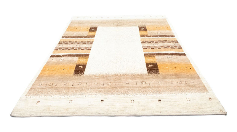 Gabbeh Tapijt - Loribaft Perzisch - 257 x 160 cm - beige
