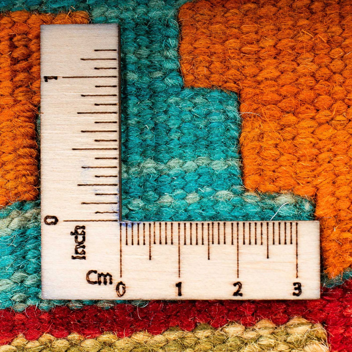 Kelim tapijt - Splash - 200 x 153 cm - veelkleurig